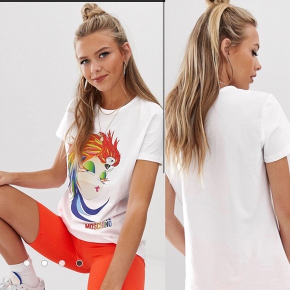 LOVE MOSCHINO | Parrot Hat T-shirt - Picture 2 of 7